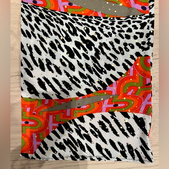 Handmade Leopard Zebra Print Cut Out Festival Wide Leg Palazzo Jumpsuit - Picture 15 of 17